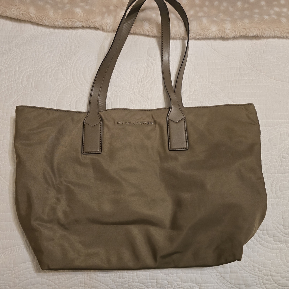 Marc Jacobs Olive Brown Tote Bag